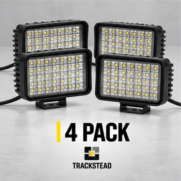 TRACKSTEAD WL-30 V1 30W heavy duty LED work lights - 4 pack