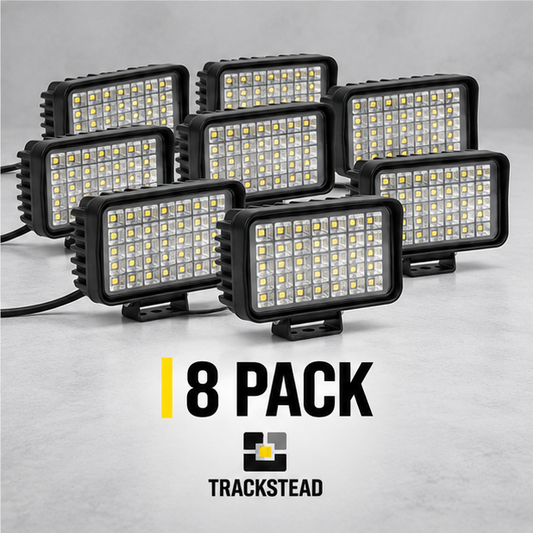 TRACKSTEAD WL-30 V1 30W heavy duty LED work lights - 8 pack
